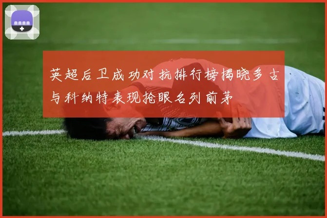 英超后卫成功对抗排行榜揭晓多古与科纳特表现抢眼名列前茅